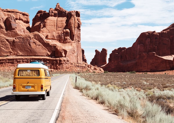 Travelers road trip